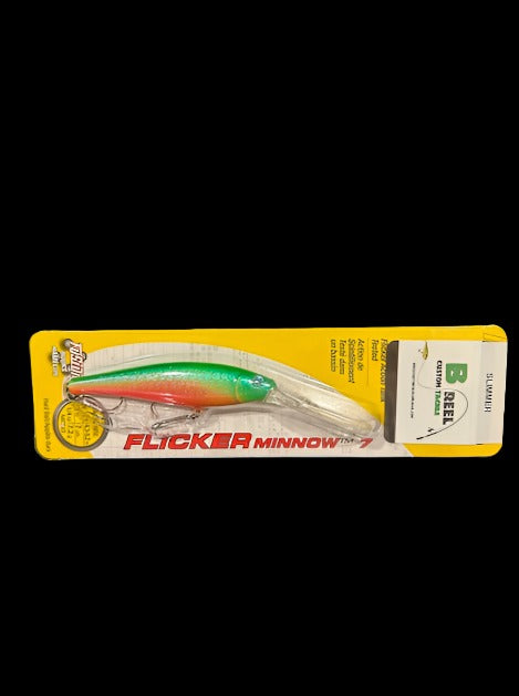 Berkly Flicker Minnow # 7 - Custom color- Slimmer (Color Shift)