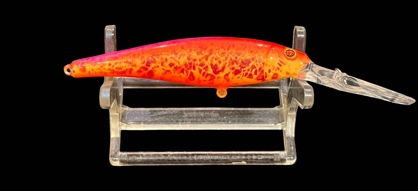 Berkly Flicker Minnow # 7 - Custom color Lava